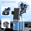 Blukar Car Phone Holder - Adjustable 360° Rotating Mount for Dashboard/Windscreen - Tech Trove
