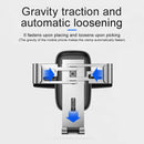 Baseus Mobile Metal Gravity Car Phone Holder for Air Vent / CD Slot Mount Stand, Compatible with iPhone Samsung - Tech Trove