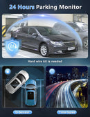 Kocam 4K Dual Dash Cam with WiFi, Night Vision & 24H Parking Monitor - Tech Trove