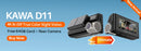KAWA D5 2K Dash Cam – Car DVR with Night Vision, Voice Control, WiFi, WDR, and App Monitor - Tech Trove