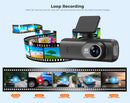 UHD 4K WiFi Dual Dash Cam with GPS & 24H Parking Monitor - Tech Trove