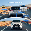 Baseus VD1 3K Dash Cam – Front & Rear, HD, GPS, Galileo, Supercapacitor, 24H Parking Support - Tech Trove