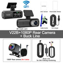 UHD 4K WiFi Dual Dash Cam with GPS & 24H Parking Monitor - Tech Trove