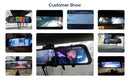 4K 10.26" Mirror Dash Cam with Wireless CarPlay, Android Auto, GPS & Rearview Camera - Tech Trove