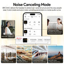 QCY Wireless Headphones Bluetooth 5.4 Hi-Res Audio Over Ear Headset Active Noise Cancellation Earphones - Tech Trove