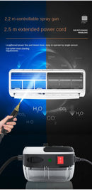 High-Temp Steam Cleaner for Home, Car, AC & Kitchen Hood (110V US / 220V EU Plug) - Tech Trove