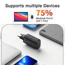Essager 65W GaN USB Type C Fast Charger For Laptop, PPSs and Phones - Tech Trove