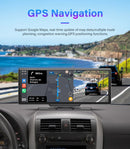 4K 10.26" Mirror Dash Cam with Wireless CarPlay, Android Auto, GPS & Rearview Camera - Tech Trove