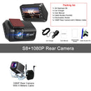 Kocam 4K Dual Dash Cam with WiFi, Night Vision & 24H Parking Monitor - Tech Trove
