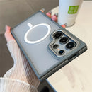 Luxury Matte Magnetic Shockproof Phone Case For Samsung Galaxy S Series - Tech Trove