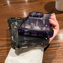 Luxury Silicone Shockproof Bumper Transparent Hard Phone Case For iPhone - Tech Trove