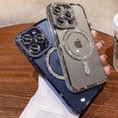 Luxury Crystal Diamond Clear Magsafe Magnetic Wireless Charging Cover For iPhone - Tech Trove