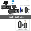 UHD 4K WiFi Dual Dash Cam with GPS & 24H Parking Monitor - Tech Trove