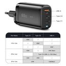 Essager 65W GaN USB Type C Fast Charger For Laptop, PPSs and Phones - Tech Trove