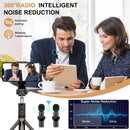 New Wireless Lavalier Microphone Portable Audio Video Recording Mini Mic for iPhone Android - Tech Trove