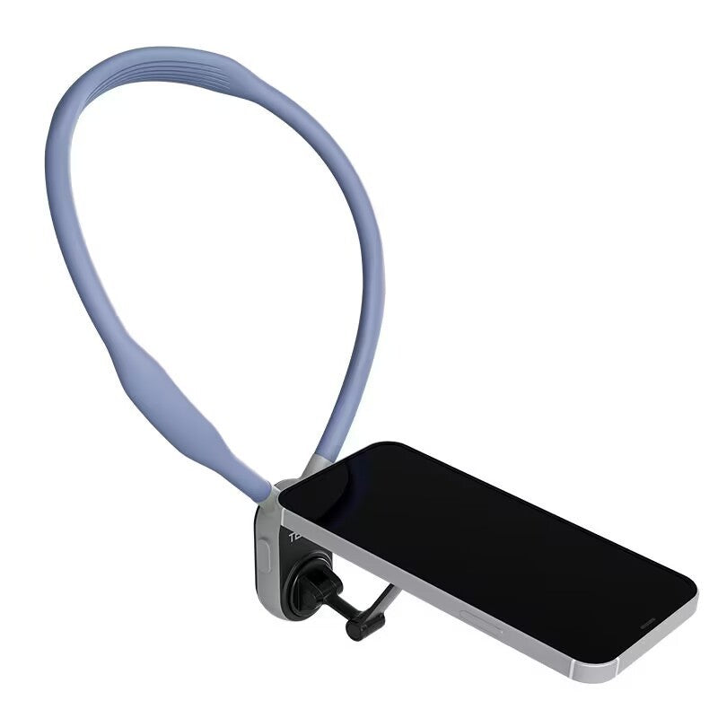 Silicone Phone Magnetic Neck Mount Quick Release Hold For Phone Magsafe Magnetic Suction Cell Phone Neck Hanging Bracket - Tech Trove