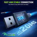 Gaming Headset for PS5/PS4/PC/Switch/Phone – 40+ Hr Battery, 7.1 Surround Sound, Noise-Canceling Mic, Bluetooth