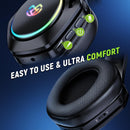 Gaming Headset for PS5/PS4/PC/Switch/Phone – 40+ Hr Battery, 7.1 Surround Sound, Noise-Canceling Mic, Bluetooth