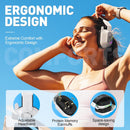 Awinnasey PH4 Wireless Gaming Headset with Mic 2.4GHz & Bluetooth Noise-Cancelling Foldable Headphones for PS5 PS4 PC Switch Includes PSP Accessory Kit