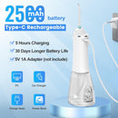 H2ofloss Water Flosser for Teeth Cordless, IPX7 Waterproof Oral Irrigator - Tech Trove