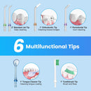 H2ofloss Water Flosser for Teeth Cordless, IPX7 Waterproof Oral Irrigator - Tech Trove