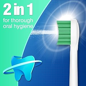 Binefia 360° Rotation Oral Irrigator, Water Flosser for Teeth Cordless with 5 Modes, IPX7 Waterproof, Water Jet Teeth Cleaner, USB Rechargeable Use at Home/Travel - Tech Trove