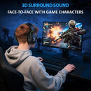 Ultra-Light Wireless Gaming Headset – 2.4GHz USB & Bluetooth, 50mm Drivers, Low-Latency, 50-Hour Battery, Mic for PC/PS5/PS4/Mac/Switch