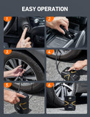 AstroAI 12V DC Digital Tire Inflator - Tech Trove