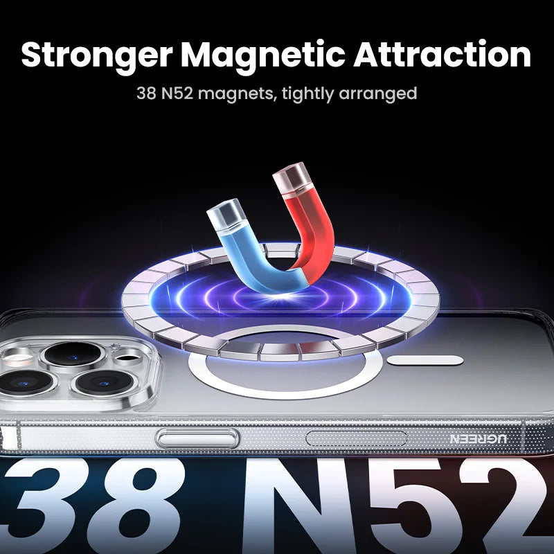 UGREEN Magnetic Shockproof Cover Magsafe TPU for iPhone