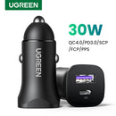 UGREEN 30W Fast Charging Type C Car Charger For iPhone, Samsung Galaxy, Xiaomi - Tech Trove