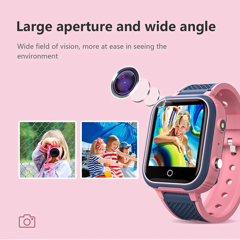 LT21 4G Smart Watch Kids GPS WIFI Video Call SOS IP67 Waterproof Child Smartwatch Camera Monitor Tracker Location