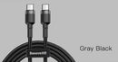Baseus 100W USB C to USB Type C Quick Charge 4.0 Fast Charging Cable
