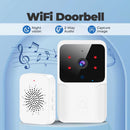 Wireless Smart Video Doorbell – 2.4G WiFi, 2-Way Audio, Night Vision, Battery-Powered Home Security