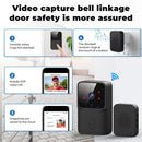 Wireless Smart Video Doorbell – 2.4G WiFi, 2-Way Audio, Night Vision, Battery-Powered Home Security