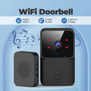 Wireless Smart Video Doorbell – 2.4G WiFi, 2-Way Audio, Night Vision, Battery-Powered Home Security