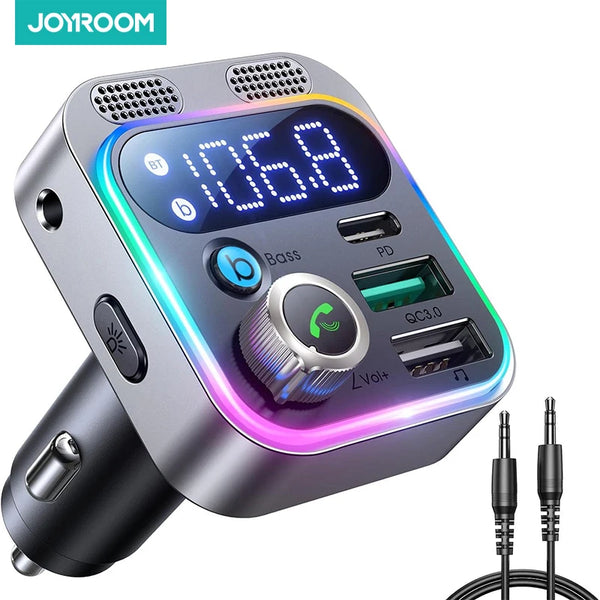 Joyroom Car 48W Charger Bluetooth Adapter with 5.3 FM Transmitter