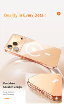 Baseus Magnetic Case for iPhone 17 Slim Thin Wireless Charging Magnetic for Magsafe Case Clear Cover Anti-Yellowing - Tech Trove