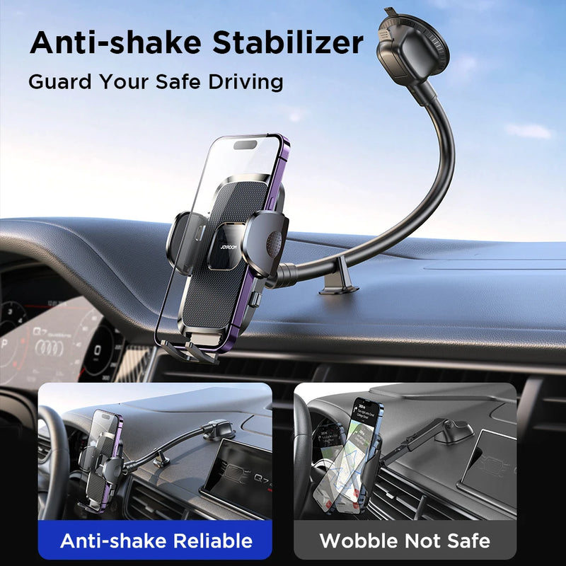 Joyroom JR-ZS259 360° Car Phone Mount – Universal, Hands-Free, Long Arm - Tech Trove