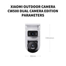 Xiaomi CW500 Dual-Camera Outdoor CCTV — IP66, AI Detection, Full-Color Night Vision, Smart Home