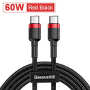 Baseus 100W USB C to USB Type C Quick Charge 4.0 Fast Charging Cable