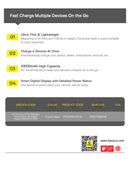 Baseus Power Bank 20000mAh 100W Fast Charging