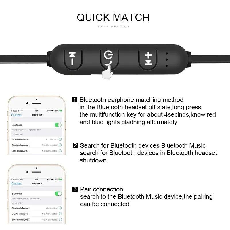 Wireless  stereo sports Bluetooth headset - Tech Trove