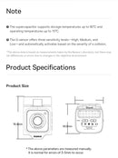 Baseus VD1 3K Dash Cam – Front & Rear, HD, GPS, Galileo, Supercapacitor, 24H Parking Support - Tech Trove