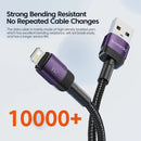 Toocki Fast Charging Charger Aluminum iP Cable For iPhone - Tech Trove