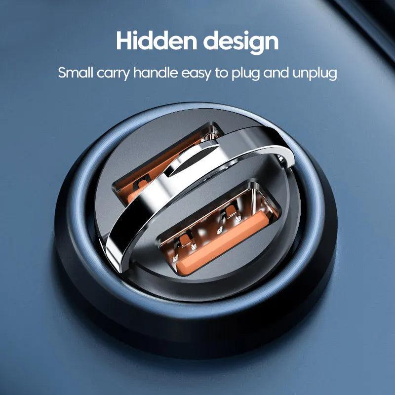 Pull Ring 200W USB C Car Charger - Tech Trove