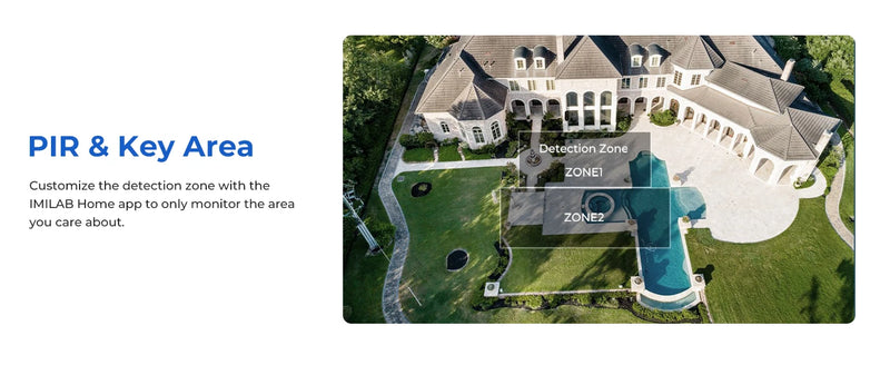 MILAB 2.5K Smart WiFi Video Doorbell with Human Detection