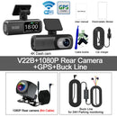 UHD 4K WiFi Dual Dash Cam with GPS & 24H Parking Monitor - Tech Trove