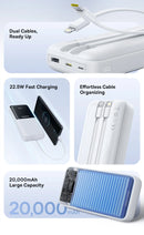 Baseus Power Bank 20000mAh PD 22.5W Fast Charging