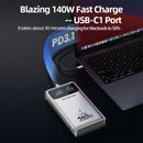 MOVESPEED M25Pro Power Bank, 25,000mAh Capacity with 140W Fast Charging