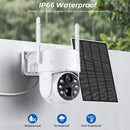 4MP HD Built-in Battery WiFi Outdoor Video Surveillance Wireless Solar IP Camera